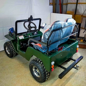 Best Quality Zhenda 150cc Willys Mini Amphibious Jeep Green Petrol/Gasoline Powered with 2-Year Warranty for Sale - Product Image 6