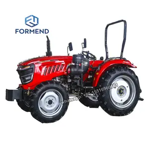Obral Mesin Pertanian Tiongkok Murah 8-100HP, Traktor Pertanian Kecil untuk Pertanian 60 Hp 4X4 Pertanian Mini