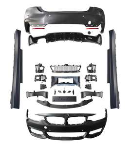 Penjualan pabrik Bumper depan belakang ekor tenggorokan untuk 4 seri F32 F36 2014-2019 Upgrade MT gaya Body Kit GTS kap mesin <span class=keywords><strong>m</strong></span>-tech - Product Image 6