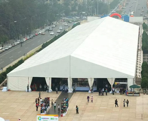 Carpa Móvil para Bodas <span class=keywords><strong>de</strong></span> 18x25m, Carpa Tipo Cabaña para Eventos, Decoración, Equipamiento, Accesorios <span class=keywords><strong>de</strong></span> Camping, <span class=keywords><strong>Alquiler</strong></span> <span class=keywords><strong>de</strong></span> Equipamiento para Eventos - Product Image 1