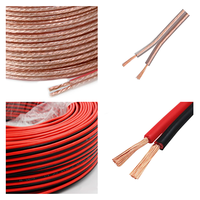 Prix usine conducteur en cuivre toronné 18AWG 20AWG Flexible plat double fil SPT-1 câble d'alimentation fil électrique