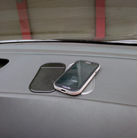 Stark haftende, hitzebeständige, rutschfeste Armaturenbrett-Matten, Anti-Rutsch-Auto-Armaturenbrett-Klebematte, Innenraum-Zubehör-Sets