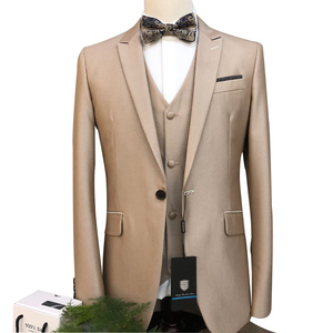 Completo da <span class=keywords><strong>uomo</strong></span> slim casual per il commercio estero transfrontaliero, giacca da <span class=keywords><strong>uomo</strong></span>, costume da performance maschile - Product Image 3