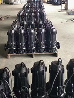 Pompe submersible pour eaux usées série WQ OEM, 380V 3HP/2.2KW, basse pression, câble de 6m, drainage de sous-sol, agricole