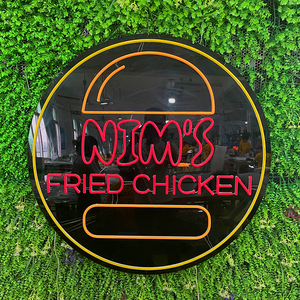 Luz de neón led flexible para restaurante, señ<span class=keywords><strong>al</strong></span> de neón con logotipo de tienda creativa, pizza, perro caliente, hamburguesa - Product Image 4