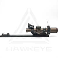 Nouvelle version de monture de lunette tactique LPVO en aluminium à zoom rapide avec grossissement élevé 0X, tube de 30 mm/34 mm, accessoires de lunette de chasse