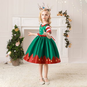 I bambini del fiocco di neve di nuovo stile di mqitz vestono i <span class=keywords><strong>cartoni</strong></span> <span class=keywords><strong>animati</strong></span> di modo <span class=keywords><strong>delle</strong></span> ragazze stampano i costumi di natale dei vestiti da principessa - Product Image 3