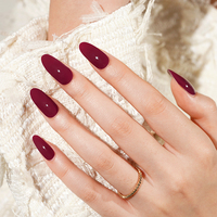 Autocollants pour ongles en gel sans UV, vente chaude, pas besoin de lampe UV, enveloppes en gel