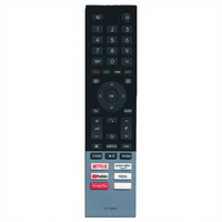 Télécommande vocale HUAYU CT-95024 pour téléviseurs intelligents Android LED LCD 32 55 65 pouces – Pièce de rechange