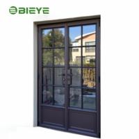 Porte en aluminium française classique intemporelle, dotée d'un design écoénergétique et d'un cadre super durable