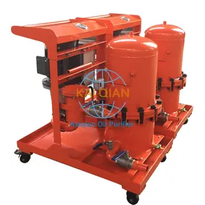 Portable Lube Oil Polishing Cleaning Systems High Precision Oil Purification