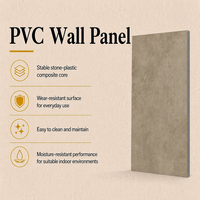 Panneau mural en PVC pour les bureaux et les projets de rénovation et de revêtement mural intérieur des commerces