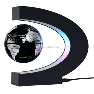 Cadeau <span class=keywords><strong>de</strong></span> lévitation magnétique électrique créatif <span class=keywords><strong>de</strong></span> 4 pouces rotation <span class=keywords><strong>de</strong></span> la terre russie flotteur lumière LED <span class=keywords><strong>carte</strong></span> du monde globe pratique - Product Image 2