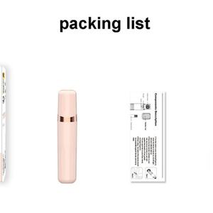 Depiladora Eléctrica Inalámbrica Portátil con Logotipo Personalizado, Mini Afeitadora Indolora para Mujer, para Rostro, Cuerpo y Bikini, Depilación - Product Image 6