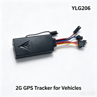 Traceur GPS intelligent 2G pour flotte d'entreprise YLG206 avec contrôle moteur à distance et sirène, et carte SIM mondiale