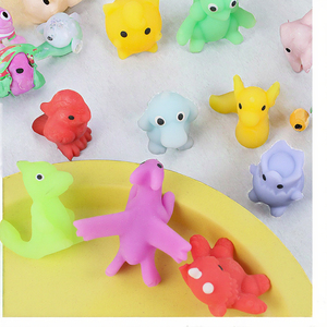 Nouveaux jouets à presser en forme de dinosaure Mochi, jouets en TPR souple assortis, anti-stress pour les enfants de 5 à 7 ans - Product Image 3