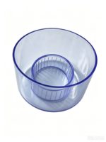 Bouchon décoratif en plastique PS 56 mm pour bouteille de boisson, capuchon en plastique de qualité alimentaire pour bouteille d'eau minérale, options multicolores