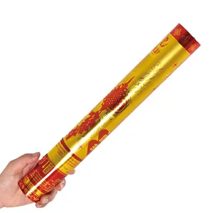 OEM Service Party Crackers Poppers Small Gold Halloween Party Supplies Poppers for Festival