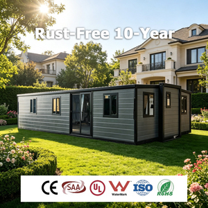 Casa Container Espandibile Anti-Sismica Standard AU con 2, 3 o 4 Camere da Letto, Villa Prefabbricata di Lusso 20Ft 40Ft, Casa Mobile Modulare - Product Image 3