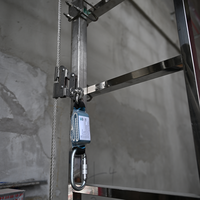 Dispositif de protection contre les chutes à haute résistance, dispositif de préhension vertical de qualité supérieure pour la sécurité industrielle de la construction