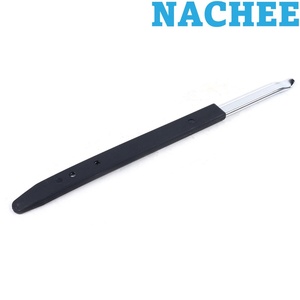 Outil de réparation de pneus en métal Nachee, levier de démontage de pneus 18 pouces avec protège-jante en <span class=keywords><strong>chaussette</strong></span>, argent/noir - Product Image 1