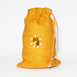 Bolsa de Yute Ecológica Personalizada con Cordón, Impresión de Logotipo Personalizado para Bolsas de Regalo de San Valentín Hechas de Yute por Lowellcraft Delhi - Product Image 3
