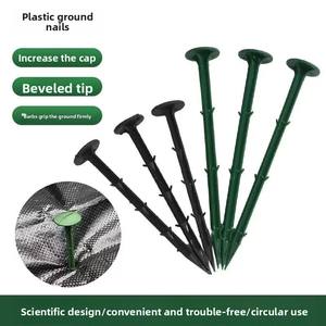 Clous d'ancrage <span class=keywords><strong>pour</strong></span> paillis agricole, tissu paysager en plastique, piquets de couverture du sol, agrafes <span class=keywords><strong>pour</strong></span> tapis anti-mauvaises herbes <span class=keywords><strong>pour</strong></span> le jardinage - Product Image 6