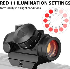 Mira Telescópica CVLIFE FoxSpook 1x25mm con Punto Rojo, Accesorios para Miras, Resistente al Agua y a los Golpes - Product Image 3