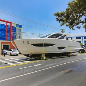 Yate de Lujo de 13.5m con Motor Fueraborda de 300HP para Paseos Turísticos, Entretenimiento, <span class=keywords><strong>Cruceros</strong></span> Privados, Eventos y Relax - Product Image 1