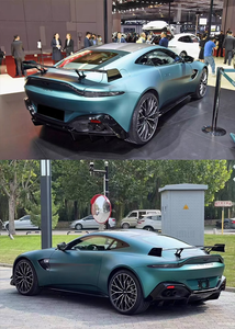 Kit carrosserie YICKU en fibre de carbone sèche pour Aston Martin Vantage, style <span class=keywords><strong>F1</strong></span>, noir, ajustement universel, haute qualité, neuf - Product Image 2