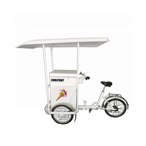 Coolpoint 12v dc BD/BC-108 tricycle à crème glacée ou vélo et congélateur solaire ou congélateur de type <span class=keywords><strong>coffre</strong></span> - Product Image 4