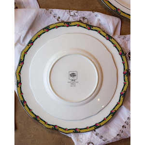 Service de table Richard Ginori Duchessa 12 pièces avec décoration Isabella, vaisselle élégante pour les fêtes et décorations de table - Product Image 4