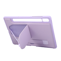 Étui de protection avec béquille et dragonne pour Galaxy Tab A11+ Plus A9 A9+ S9 FE S10, support de tablette avec emplacement pour stylet