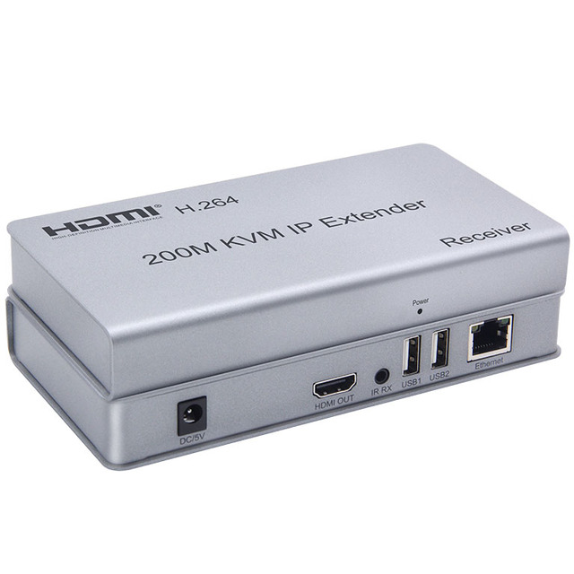 1080p HDMI KVM extender 200m HDMI USB 200M extender with IR