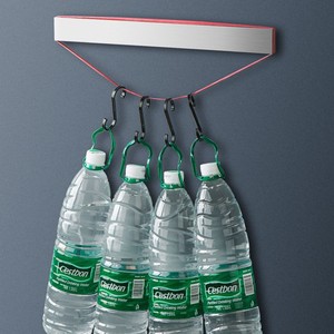 Porte-couteaux magnétique en acier inoxydable 304, fixation murale sans perçage, pour la cuisine - Product Image 2