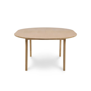 Meubles de cuisine en bois ovales extensibles de style <span class=keywords><strong>scandinave</strong></span>, finition naturelle, pour une salle à manger d'intérieur luxueuse - Product Image 5