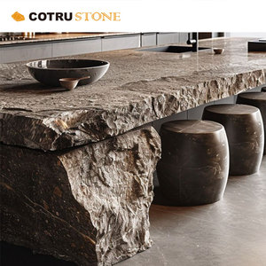 Piano <span class=keywords><strong>di</strong></span> Lavoro per <span class=keywords><strong>Cucina</strong></span> in <span class=keywords><strong>Marmo</strong></span> Grigio Antico Cotrustone, Design Ecologico Classico Personalizzato - Product Image 4