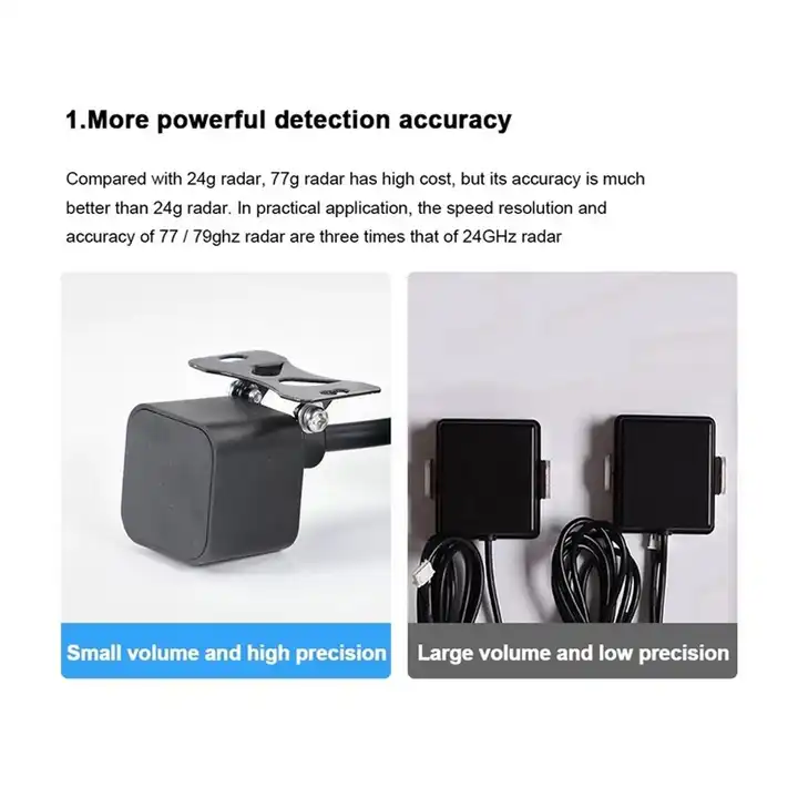 GBE-M01 77GHz Millimeter-Wave Radar Sensor Motorcycle BSD Blind Spot ...