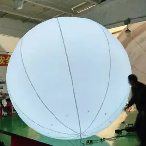 Custom Printing Pattern Big Moon Led Light Globe Parties Events Outdoor Decoration Big Helium Inflatable Balloons
