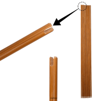 Flèches en bambou laminé pour tir à l'arc, 5 pièces de flèches en bambou courbées traitées, assemblées pour former des flèches en bambou laminé