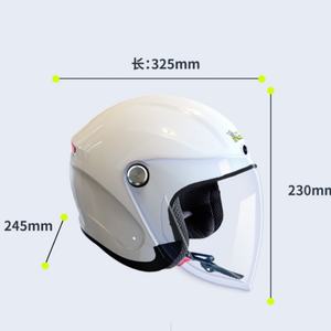 Ai หมวกกันน็อคมอเตอร์ไซค์ระบบเสียงอัจฉริยะหมวกกันน็อคครึ่งใบสำหรับรถจักรยานยนต์รถยนต์ไฟฟ้าสี่ฤดู - Product Image 1