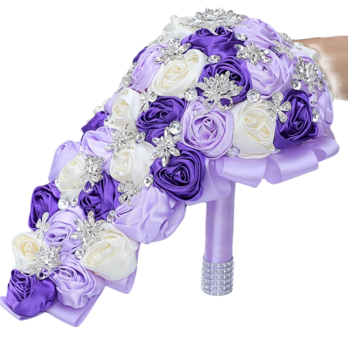 Viola lilla e avorio