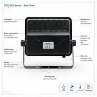 Sensor de Movimiento Inalámbrico Solar a Prueba de Agua IP65, Seguridad para Exteriores, Jardín, Patio, Reflector Solar LED
