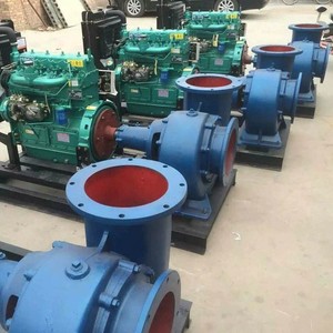ปั๊มน้ำแบบผสมไหลขนาดใหญ่ HW Volute ทำจากเหล็กหล่อ สำหรับโครงการชลประทานในพื้นที่เกษตรกรรม โครงการควบคุมน้ำท่วม และระบบระบายน้ำ - Product Image 3