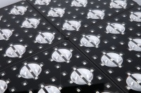 Projecteur LED Stroboscopique Étanche IP65 400W RGBW DMX à Contrôle Sonore pour Scène Intérieure/Extérieure
