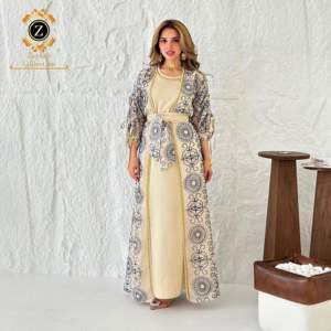 Zaynab mujeres musulmanas vestido Emmes bata alta calidad Abaya nueva <span class=keywords><strong>moda</strong></span> árabe chica últimos diseños Burqa Jalabiya Ramadan Abaya - Product Image 3