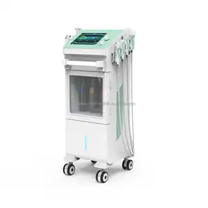 Máquina de oxígeno facial 9 en 1 para el cuidado de la piel, chorro, estiramiento de la piel facial, 2022