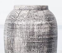 Vase en céramique antique de luxe, design unique et simple, pour la décoration de la maison