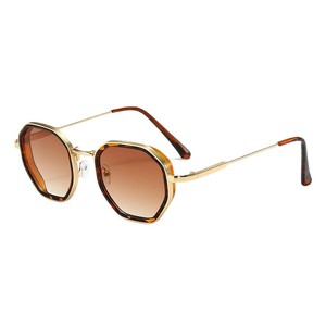 European And American Style Polygonal <b>Sunglasses</b> For Men Black Frame PC Lens UV400 Protection Type 3 Sunshades - Product Image 5