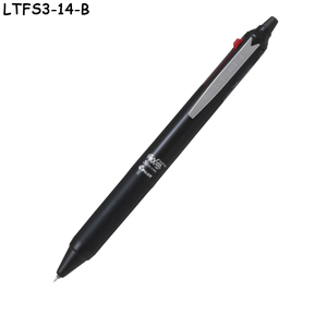 Stylo multifonction 3-en-1 LTFS3-14 Light Touch, 3 couleurs, pointe bille 0,4 mm et crayon mécanique, corps mat doux au toucher - Product Image 2